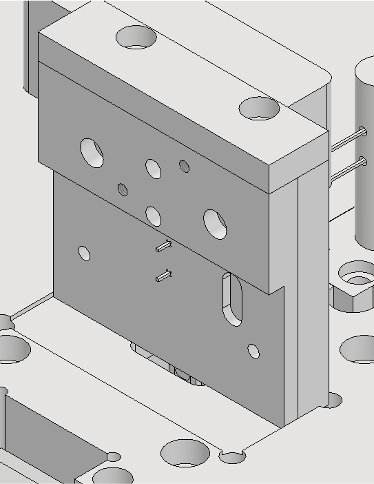 Système de coupe guillotine, capoté